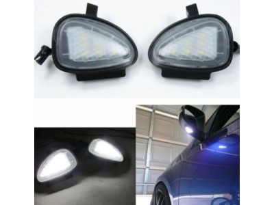 Πλαφονιέρα για κάτω από τους καθρέφτες για VW Golf 5 / Jetta 2 / Passat 2006+ / EOS - 2 τμχ.