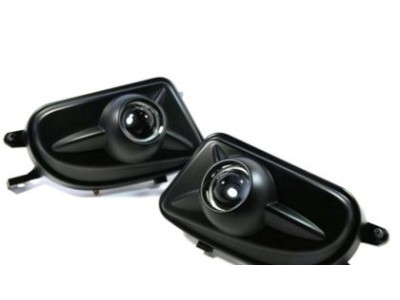 Προβολάκια με προτζέκτορα για Mercedes W208 CLK (1998-2002) / W210 (2000-2002) / R170 CLK (1996-2004) - μαύρα