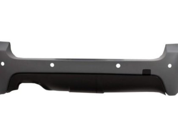 Diffuser για πίσω προφυλακτήρα M pack BMW E60 sedan / combi (2003-2010) - μονό