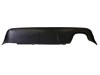 Diffuser για πίσω προφυλακτήρα M pack BMW E60 sedan / combi (2003-2010) - μονό