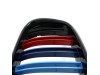 Καρδιές μάσκας για BMW E39 (1995-2003) με διπλή γρίλια - tri color - 2τμχ.