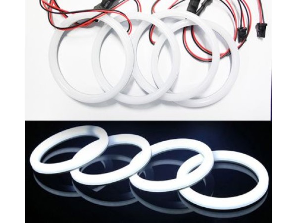 Universal φωτιζόμενα δαχτυλίδια lightbar design - 85 mm - 1τμχ.