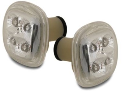 Led φλας για Audi A3 / A4 / Skoda (1995-2000) - χρωμίου - σετ 2τμχ.