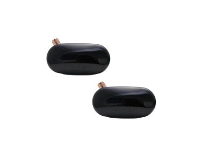 Led φλας φτερού για Honda Civic (1991-1996), Del Sol (92-97), CR-V (96-01) - φιμέ με τρεχούμενο φλας - σετ 2τμχ.