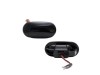 Led φλας φτερού για Honda Civic (1991-1996), Del Sol (92-97), CR-V (96-01) - φιμέ με τρεχούμενο φλας - σετ 2τμχ.