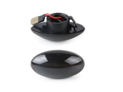 Led φλας φτερού για Mini Cooper R50,R52, R53 (2001-2007) - φιμέ με τρεχούμενο φλας - σετ 2τμχ.