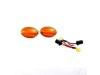 Led φλας φτερού για Opel Astra F / Corsa B, C / Tigra A (1991-1999) - φιμέ με τρεχούμενο φλας - σετ 2τμχ.