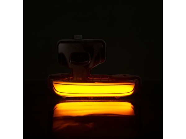Τρεχούμενα led φλας για καθρέφτες για Land Rover Defender (2019+) - φιμέ με τρεχούμενο φλας - σετ 2τμχ.