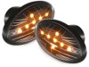 Led φλας για Mini Cooper (2001-2006) - μαύρο - σετ 2τμχ.
