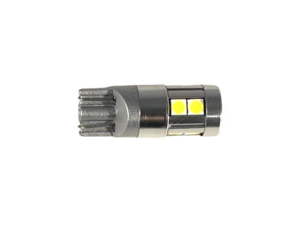 Led λάμπα τύπου T10 με 10 led 3030 και προτζέκτορα - CANBUS - 1τμχ.