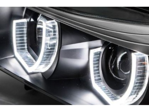 Δαχτυλίδια angel eyes για BMW E90 (2005-2009) - U-Design / Crystal