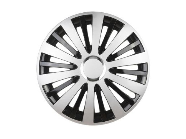 Τάσια Leoplast Falcon ασημί / μαύρο - 16" ιντσών - 4τμχ.