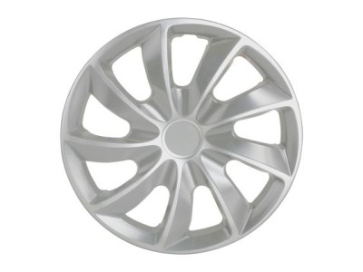 Τάσια αυτοκινήτου WJ-5084-13-A - 13" ιντσών - Ασημί - 4 τμχ.