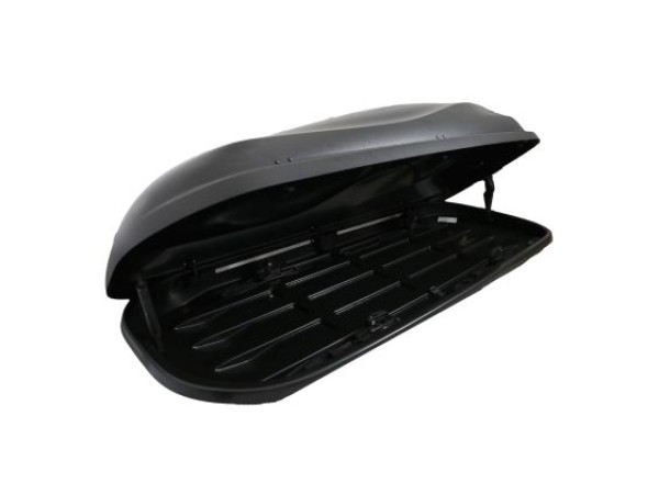 Μπαγκαζιέρα οροφής Junior Altro 200x90x41cm με διπλό άνοιγμα με κλειδί, 500 λίτρα - μαύρη