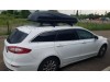 Μπαγκαζιέρα οροφής Junior Altro 200x90x41cm με διπλό άνοιγμα με κλειδί, 500 λίτρα - μαύρη