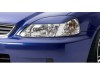 Φρυδάκια φαναριών για Honda Civic (1996-2001) - μαύρα - sedan - coupe