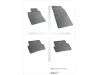 Λαστιχένια πατάκια Frogum για Renault Clio (2005-2012) / Clio IV (2012-2019) / Renault Captur (2013-2019) - 4τμχ.