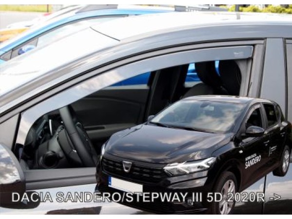 Ανεμοθραύστες Heko για Dacia Sandero / Stepway (2020+) 5 πορτο - 2 τμχ. εμπρός