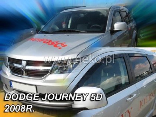 Ανεμοθραύστες Heko για Fiat Freemont /Dodge Journey (2008+) 5 πορτο - 4 τμχ. εμπρός και πίσω
