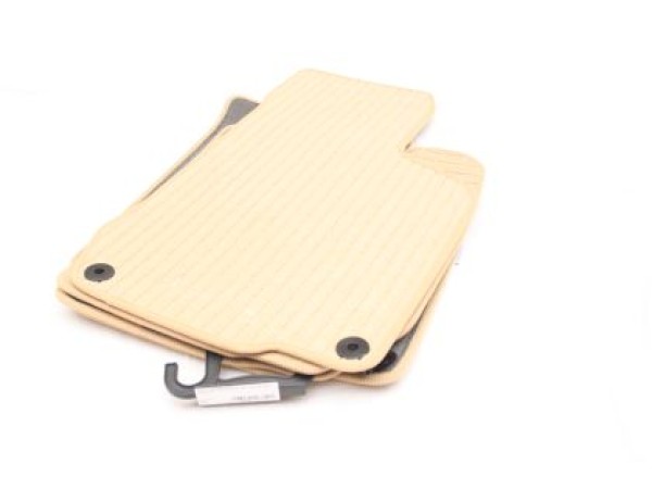 Πατάκια μοκέτα Petex για Vw Golf 4 / Vw Bora / Vw Beetle / Skoda Octavia 1 (1997-2010) / Seat Leon και Toledo (1999-2005) - μπεζ - 4τμχ.