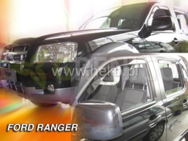 Ανεμοθραύστες Heko για Ford Ranger II (2007-2012) 4 πορτο - 2 τμχ. εμπρός