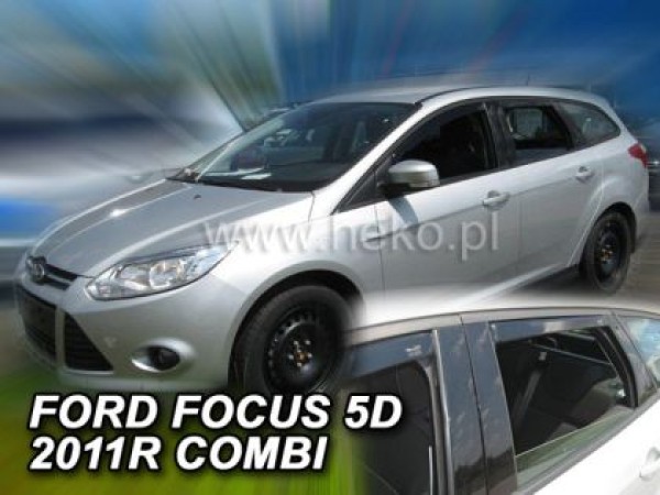 Ανεμοθραύστες Heko για Ford Focus III (2011+) combi - 4 τμχ. εμπρός και πίσω