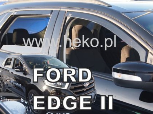 Ανεμοθραύστες Heko για Ford Edge II (2012+) 5 πορτο - 4 τμχ. εμπρός και πίσω