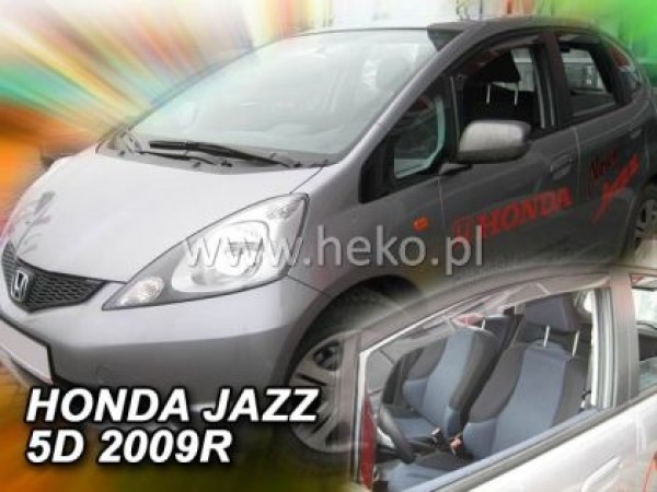 Ανεμοθραύστες Heko για Honda Jazz (2015+) 5 πορτο - 2 τμχ εμπρός