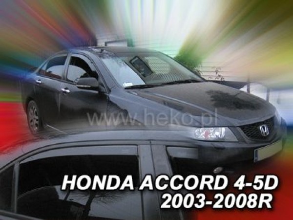 Ανεμοθραύστες Heko για Honda Accord (2003-2008) sedan - 4 τμχ. εμπρός και πίσω