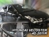 Ανεμοθραύστες Heko για Hyundai Veloster (2011+) coupe - 2 τμχ. εμπρός και 1 πίσω δεξιά