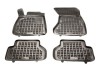 Λαστιχένια πατάκια Rezaw-Plast για AUDI A4 B9 (2015+) / A5 Sportback II (2016+) - τύπου σκαφάκι - 4τμχ.