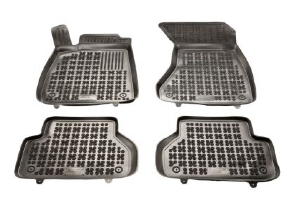 Λαστιχένια πατάκια Rezaw-Plast για AUDI A4 B9 (2015+) / A5 Sportback II (2016+) - τύπου σκαφάκι - 4τμχ.