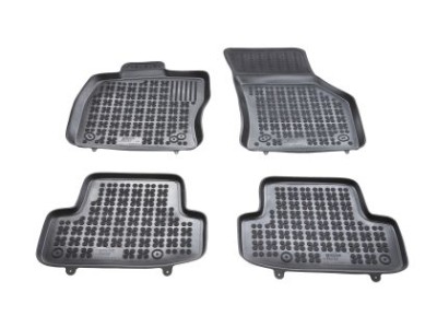 Λαστιχένια πατάκια Rezaw-Plast για Audi Q2 (2016+) - τύπου σκαφάκι - 4τμχ.