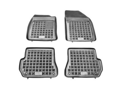 Λαστιχένια πατάκια Rezaw-Plast για FORD Fiesta V MK5 (2002-2006) - pre facelifting - τύπου σκαφάκι - 4τμχ.