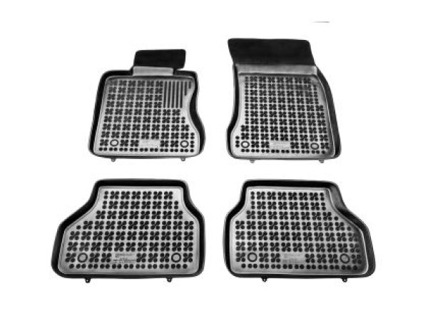 Λαστιχένια πατάκια Rezaw-Plast για BMW σειρά 5 E60 / E61 (2003-2010) - τύπου σκαφάκι - 4τμχ.