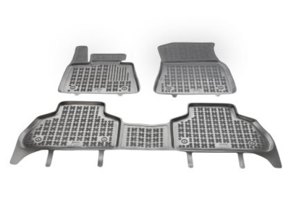 Λαστιχένια πατάκια Rezaw-Plast για BMW X5 G05 (2018+) - τύπου σκαφάκι - 3τμχ.