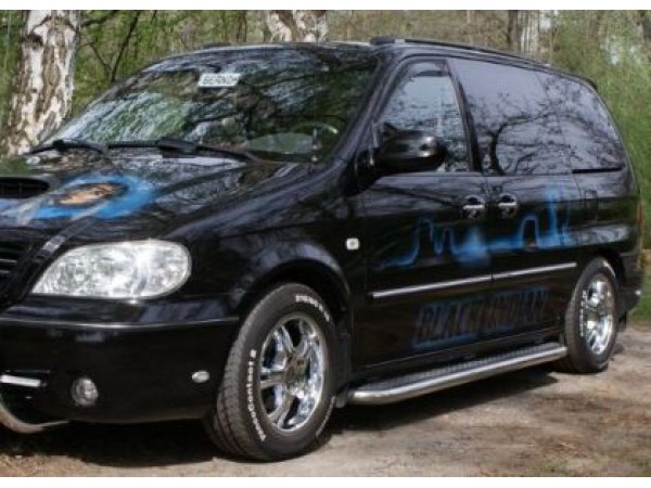 Ανεμοθραύστες Heko για Kia Carnival (2006+) 5 πορτο - 4 τμχ. εμπρός και πίσω
