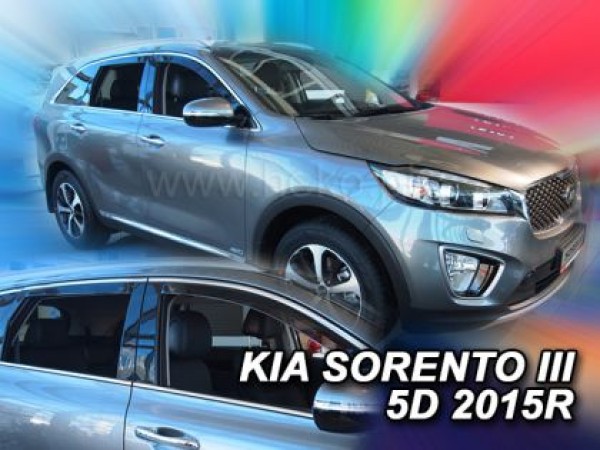 Ανεμοθραύστες Heko για Kia Sorento (2015+) 5 πορτο - 4 τμχ. εμπρός και πίσω