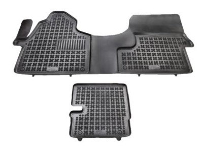 Λαστιχένια πατάκια Rezaw-Plast για Mercedes Sprinter (2006+) / (2018+) - 2 seats - τύπου σκαφάκι - 4τμχ.