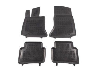 Λαστιχένια πατάκια Rezaw-Plast για Mercedes C-Class W206 (2021+) τύπου σκαφάκι - 4τμχ.