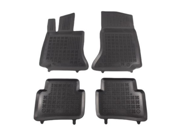Λαστιχένια πατάκια Rezaw-Plast για Mercedes C-Class W206 (2021+) τύπου σκαφάκι - 4τμχ.