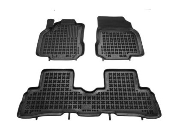 Λαστιχένια πατάκια Rezaw-Plast για Nissan Cube II (2009+) - τύπου σκαφάκι - 3τμχ.
