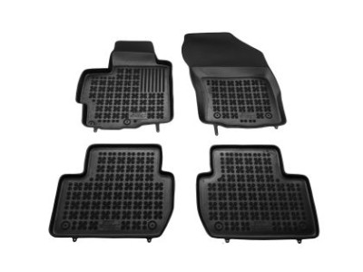 Λαστιχένια πατάκια Rezaw-Plast για CITROEN C-Crosser / PEUGEOT 4007 (2007-2012) / MITSUBISHI Outlander II (2006-2013) / Outlander III (2012-2021) / ECLIPSE CROSS (2017-2021) - τύπου σκαφάκι - 4τμχ.