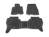 Λαστιχένια πατάκια Rezaw-Plast για Mitsubishi Pajero (1999-2006) - τύπου σκαφάκι - 3τμχ.