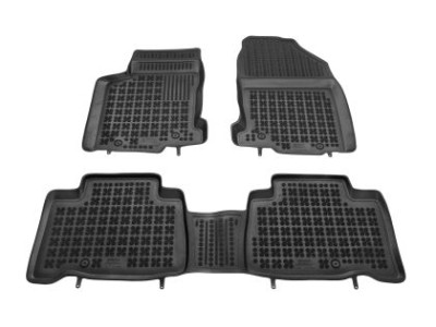 Λαστιχένια πατάκια Rezaw-Plast για Lexus NX (2014-2021) - all models includes Hybrid - τύπου σκαφάκι - 3τμχ.