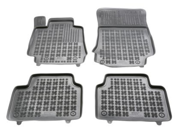 Λαστιχένια πατάκια Rezaw-Plast για Alfa Romeo Giulia (2016+) - rear-wheel drive 4x2 only - τύπου σκαφάκι - 4τμχ.
