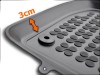 Λαστιχένια πατάκια Rezaw-Plast για Subaru Legacy / Outback (2009+) - τύπου σκαφάκι - 4τμχ.