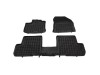Λαστιχένια πατάκια Rezaw-Plast για DACIA Lodgy I (2012-2020) / DACIA Logan I Stepway (2012-2020) - 5-θέσιο τύπου σκαφάκι - 4τμχ.