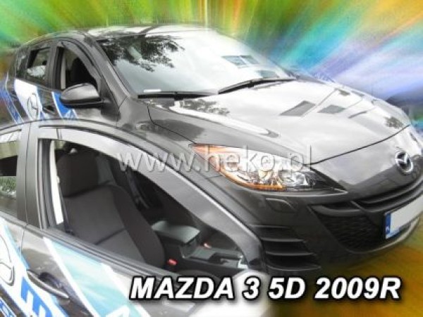 Ανεμοθραύστες Heko για Mazda 3 (2008-2014) 5 πορτο ,sedan - 2 τμχ. εμπρός