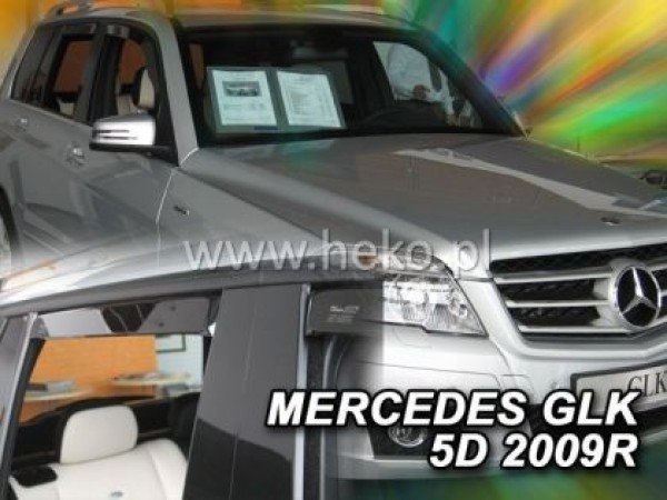 Ανεμοθραύστες Heko για Mercedes GLK X204 (2008+) 5 πορτο - 4 τμχ. εμπρός και πίσω